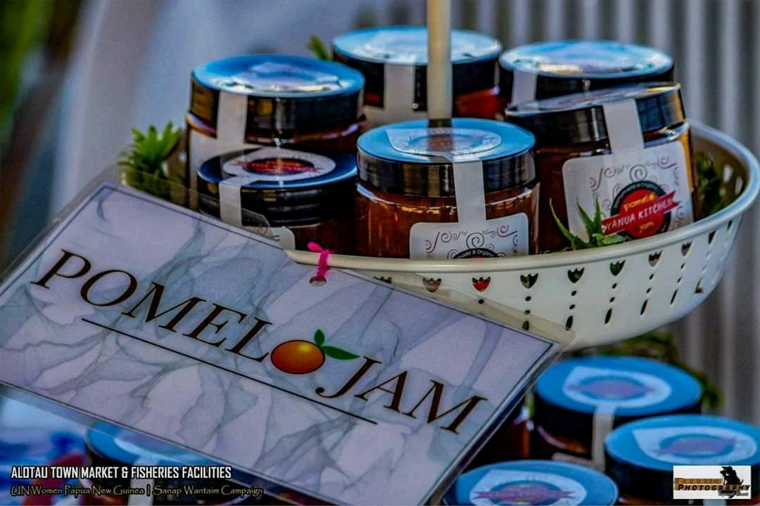 Jars of Yanua Kitchen pomelo jam, pictured in TDi’s 2020 case study.