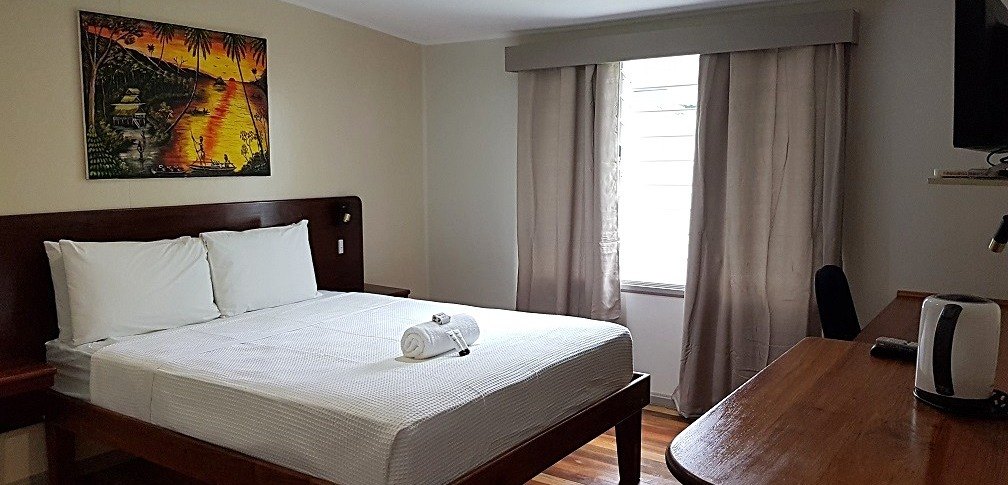 Standard bedroom at Masurina Lodge.